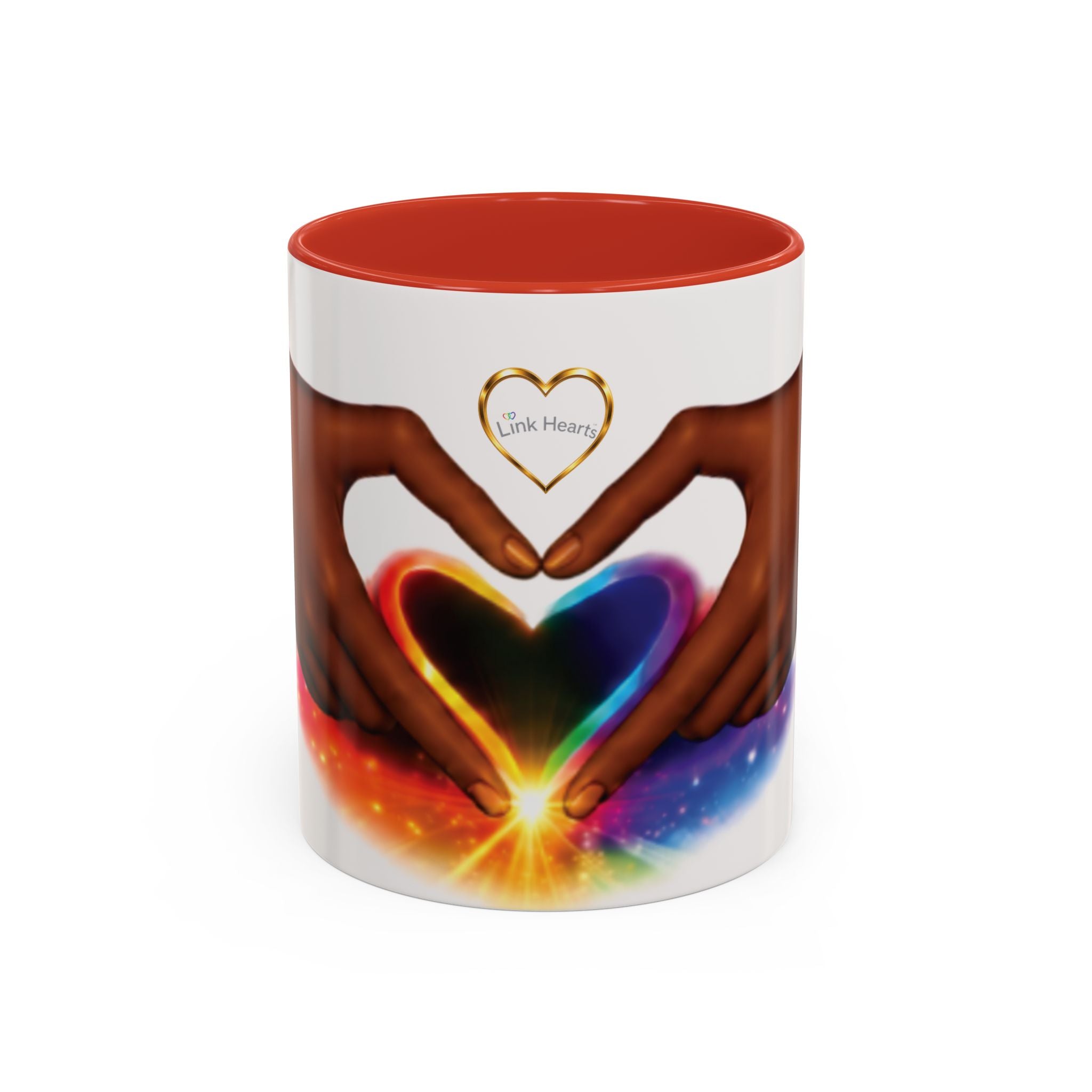Link Hearts™ -  Rainbow Heart Mug