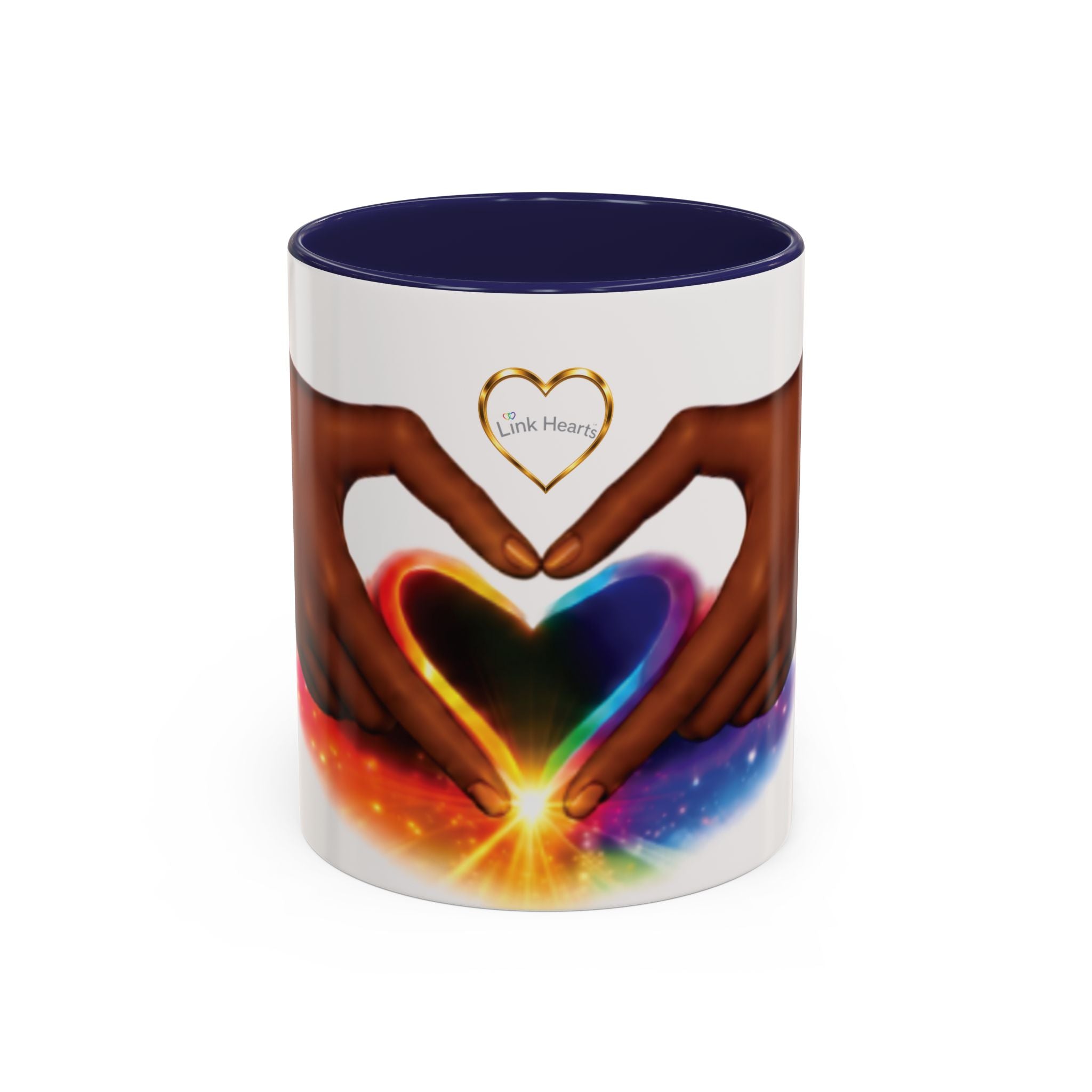 Link Hearts™ -  Rainbow Heart Mug