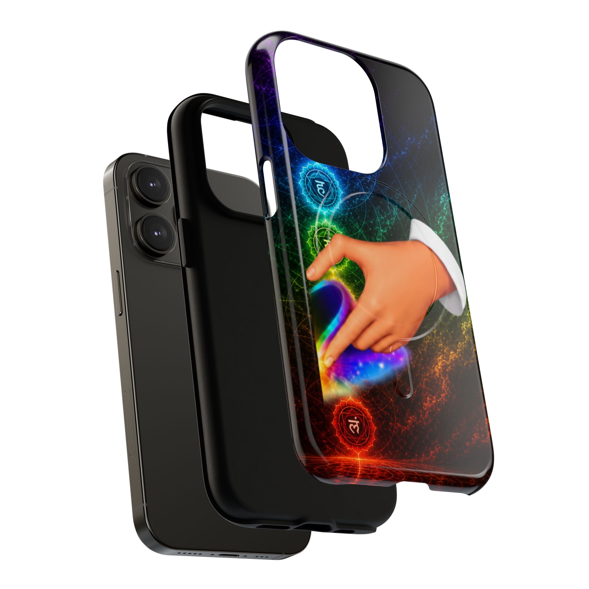 Link Hearts™ Cosmic Energy Phone Case - Magnetic Phone Case