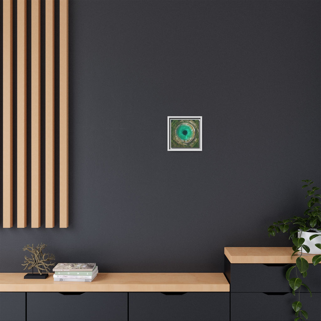 LinkHearts™ 'Sink Hole' Matte Canvas Framed Wall Art