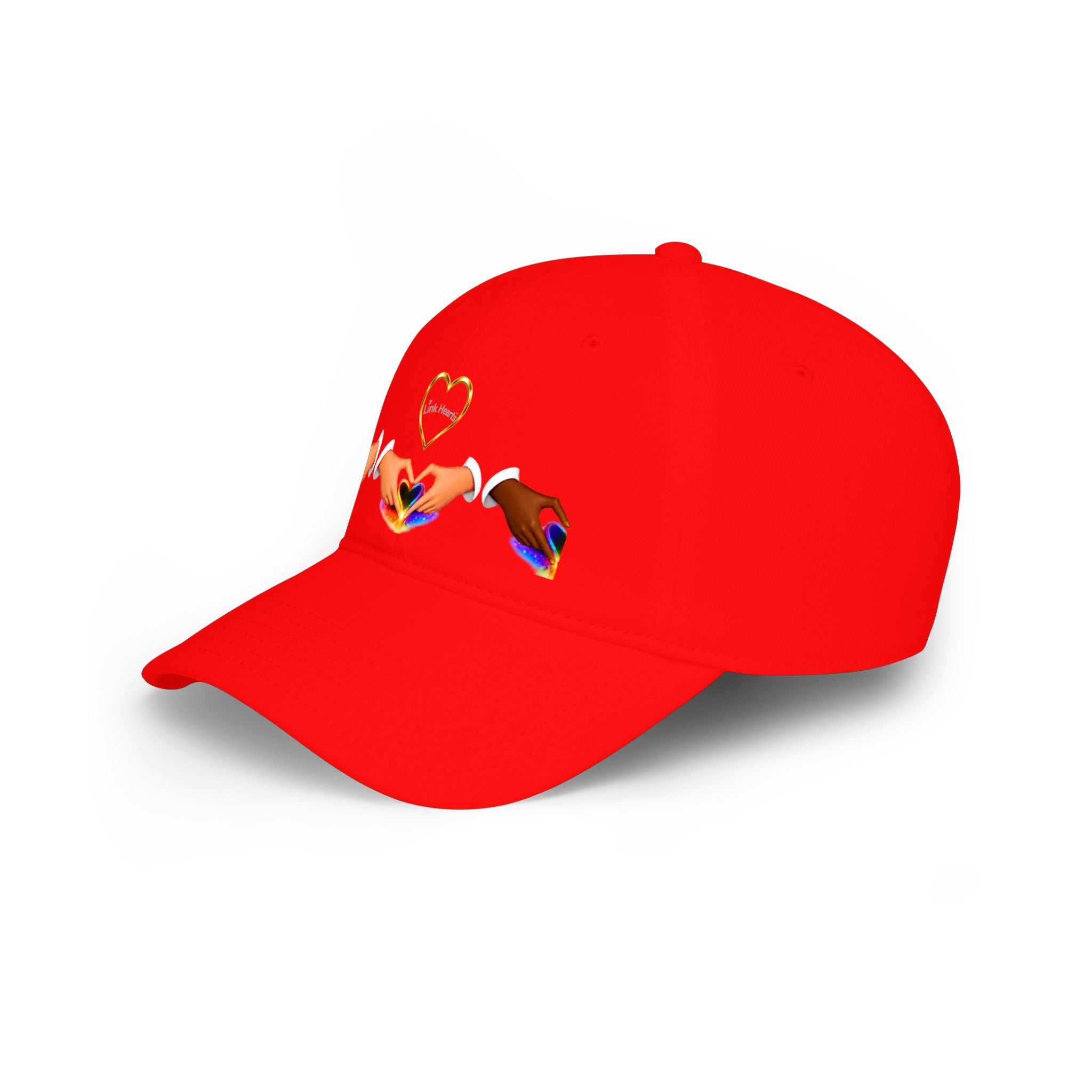 Heart Hands Baseball Cap — Inclusive Love Adjustable Cap
