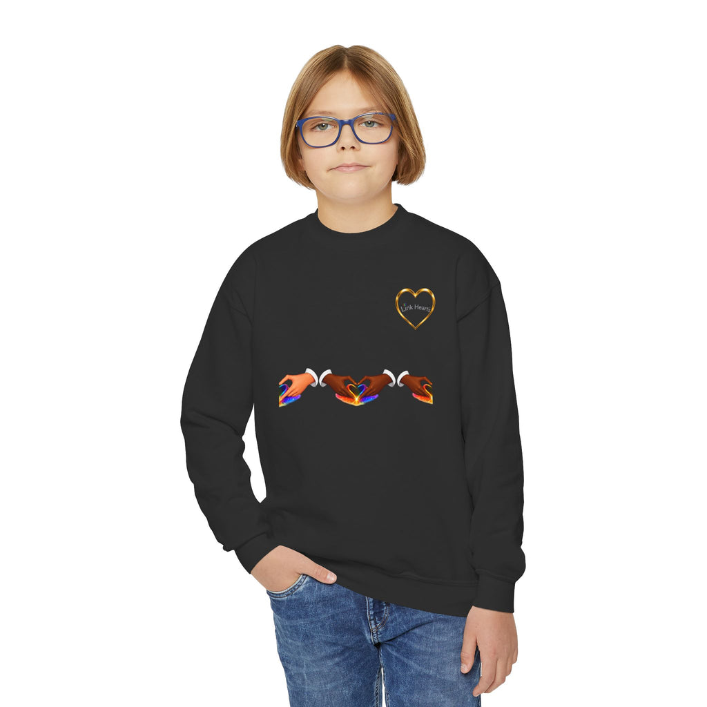 Link Hearts™ Unity Youth Crewneck Sweatshirt